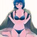 寒さに震えるふたりは体を寄せ合いあたたまり始める