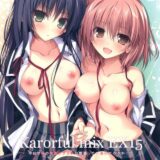 由比ヶ浜結衣・雪ノ下雪乃とのフルカラー3Pセックス本