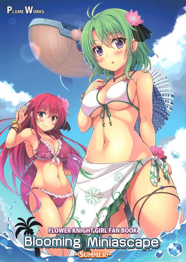 非エロ「フラワーナイトガール」のフルカラーイラスト本
