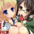お仕事を残業している受付嬢さんにいたずらしちゃうお話
