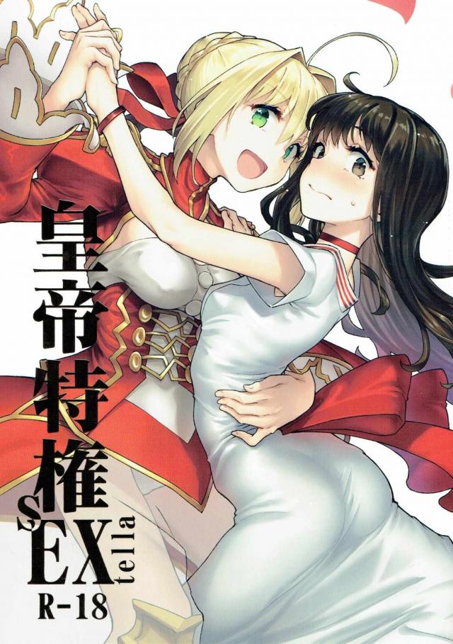 セイバー×女主人公が繰り広げるえっちなコメディ本