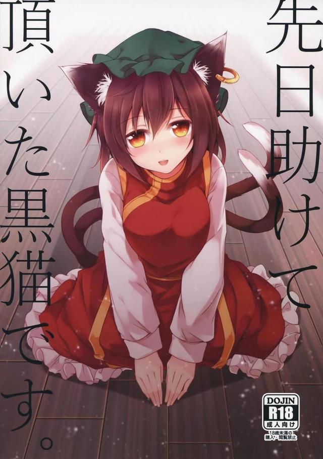黒猫の恩返し。夜這いです。