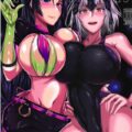 邪ンヌと頼光ママの搾精＆逆アナルに少年マスターが情けなく喘ぐ