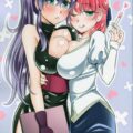 ミニスカナースコス巨乳姉妹に看病される本