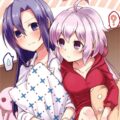 起きたらふたなり！先輩と雪音の初レズックス
