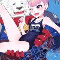 スク水エレナとデカマラ獣人のビーチセックス
