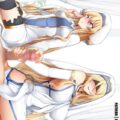 大きいのと小さいの。どっちもすべ肌美乳美女。