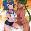 南の島でマオ、スイレンとのセックス三昧な日々