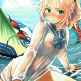 濡れ透けセーラー服のモードレッドと生ハメセックス