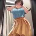 新田美波お着替え盗撮！キモデブ襲来！
