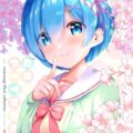 「レム・桃シャミ・三玖・ココチノ」微エロフルカラーイラスト集