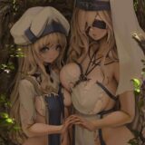 ゴブスレの女神官と剣の乙女の美麗フルカラーCG集！ゴブリンの肉便器になって犯されちゃう！