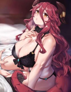 爆乳ドラゴン娘のムムにしっぽコキされてザーメンぶっかけ！