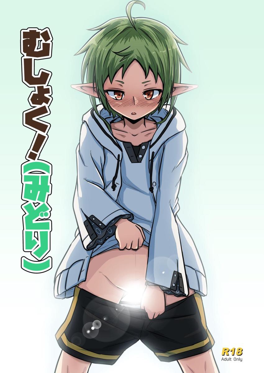 ボーイッシュロリエルフ娘のシルフィがルーデウスを無知誘惑！好きにしていいよとパイパン子供マンコを差し出して青姦素股えっち！