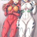 綾波＆アスカ両方と体の関係を持っていたシンジが2人に詰め寄られハーレム3Pセックス！