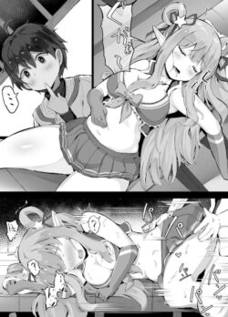 熟睡ハツネちゃんをパコってパイズリ顔射！