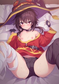 めぐみんに主観正常位で生中出し！