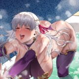 お風呂でカーマと立ちバック！アヘ顔さらして噴乳アクメ！
