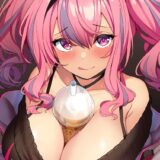 ブレマートンの乳マンコで射精が止まらない！