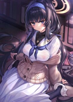 図書委員長古関ウイちゃんのパイパンマンコに生中出し！