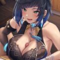 夜蘭の乳マンコズリコキ