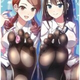 現役JKアイドル渋谷凛＆北条加蓮に気絶レベルの臭い責めされながら搾られるM男搾精本