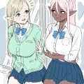 (同人誌) [カバ] こんなエロ漫画あったら読みたいな｢エルフJKとダークエルフJK編｣ (オリジナル)