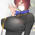 (同人誌) [琴義ワイアード (琴義弓介)] 経理の三白眼巨乳黒須さんの素顔は誰も知らない (オリジナル) [DL版]
