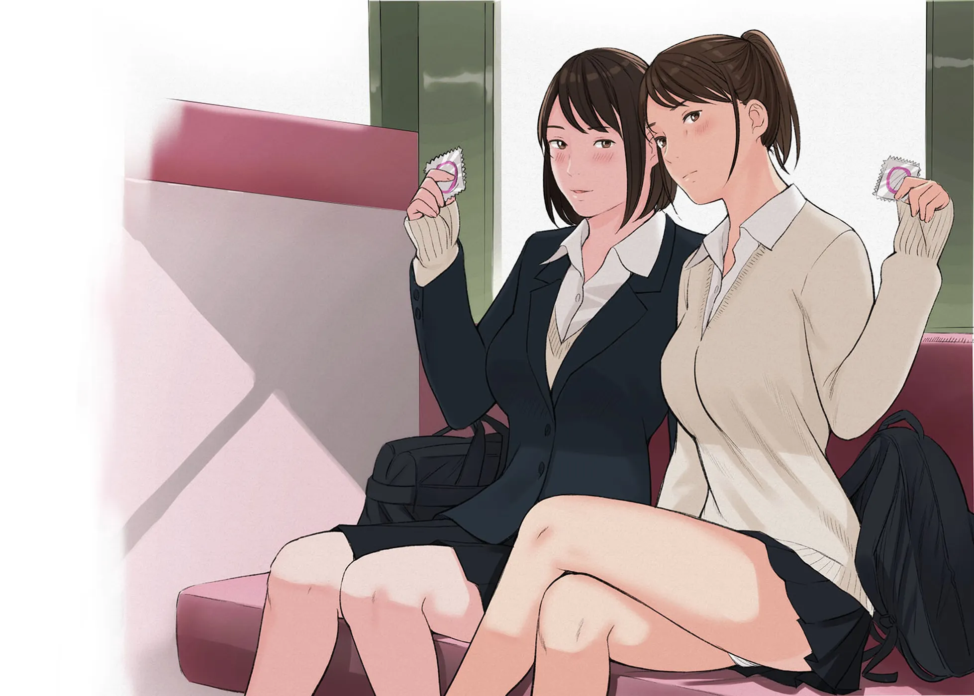 (同人誌) [五味滓太郎 (鉛棒なよなよ)] この二人とヤる話 (オリジナル)